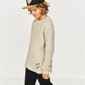 Zara Boys Collection Size 10 Sweater “the Knit wear”